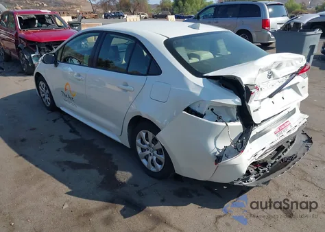 2020 Toyota Corolla Le z USA, uszkodzony, nr VIN JTDEPRAE7LJ060033